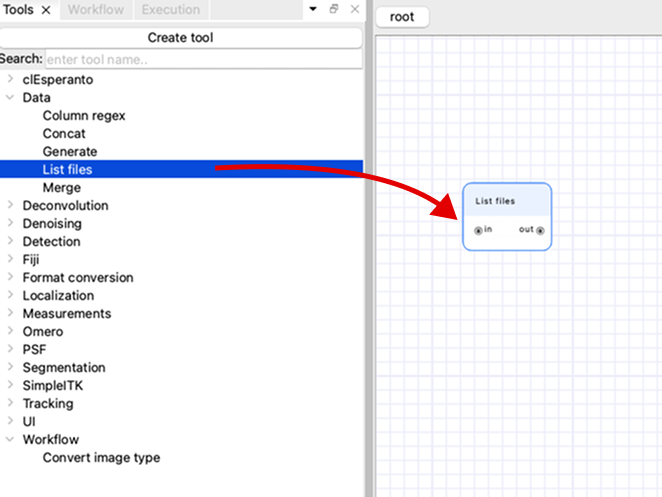 Create node