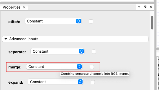 Convert image merge