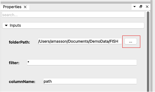 List files path